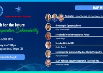 BAP Webinar I : Breath for the future Perioperative Sustainability