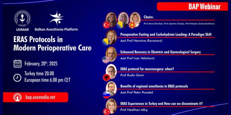 BAP Webinar 4 ERAS Protocols in Modern Perioperative Care